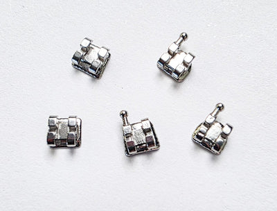 Cx Plus Edgewise .022 Mesh SS Brackets Hooks 3's (Full Set U/L 5-5!)