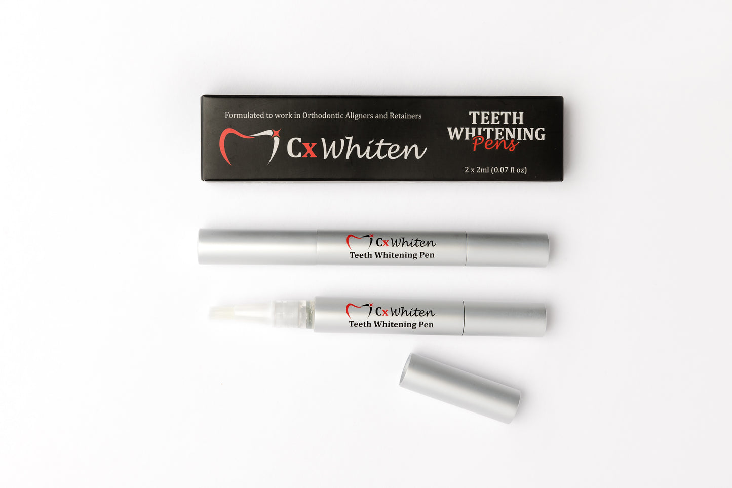 CX Whiten Teeth Whitening Pen (2 Pens per Pack)